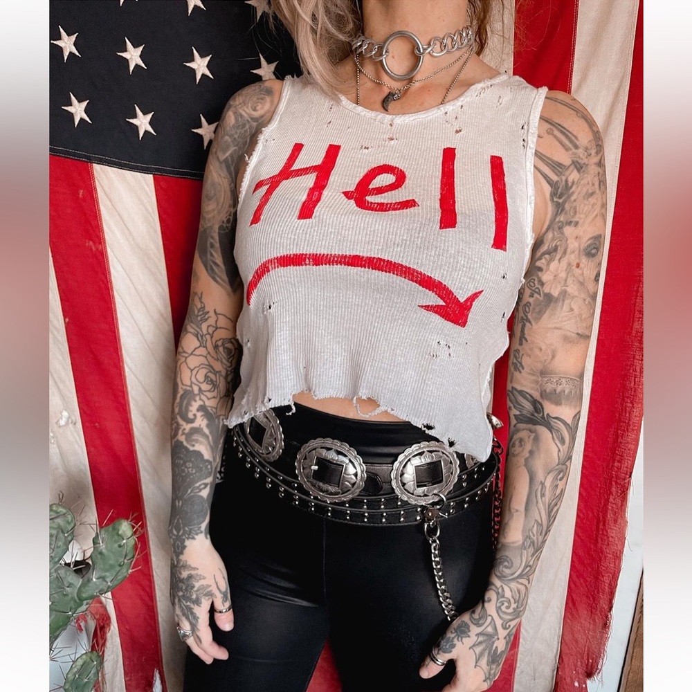 HELL ribbed tank